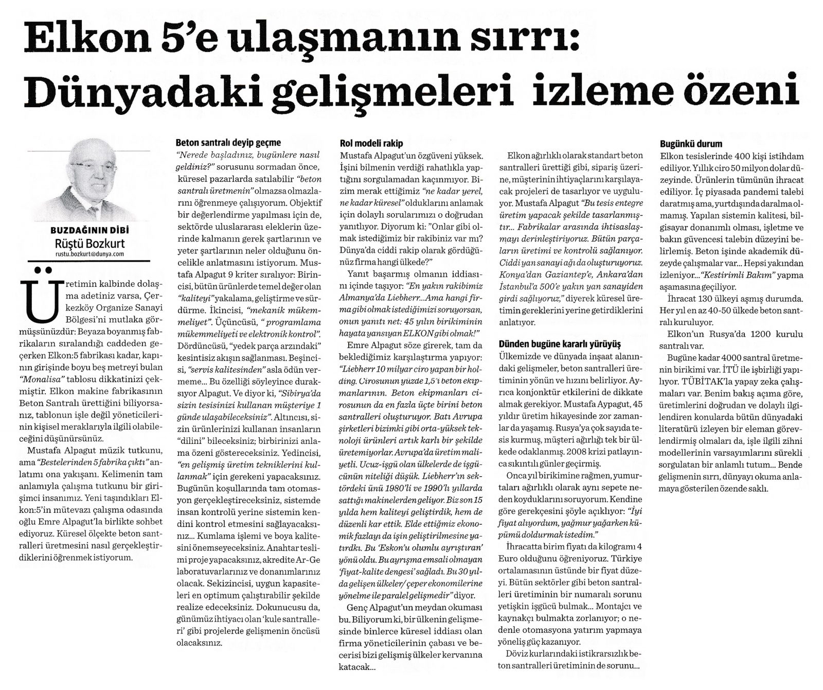 dunya gazetesi